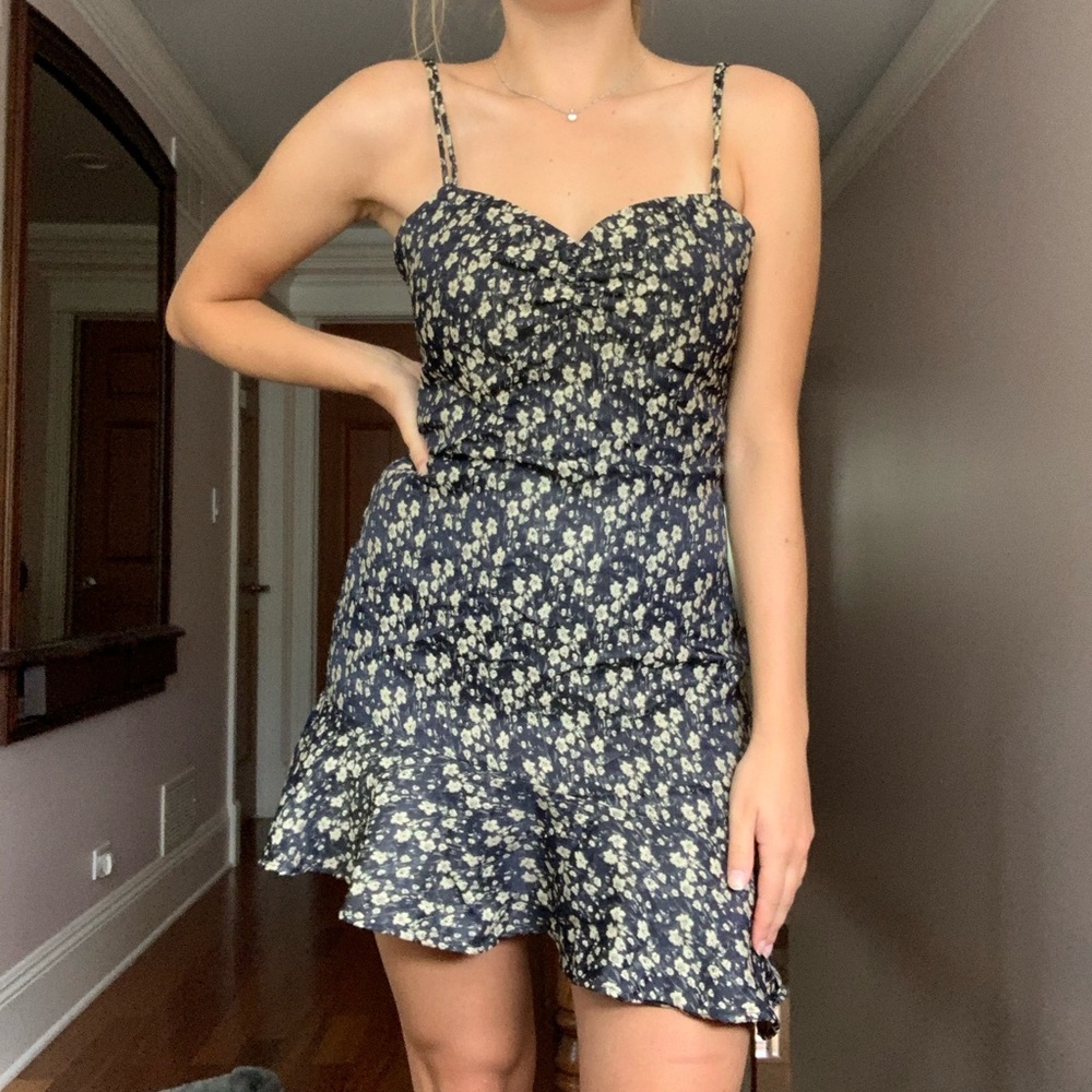 Zara floral dress
